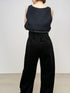 lamb wool bustier